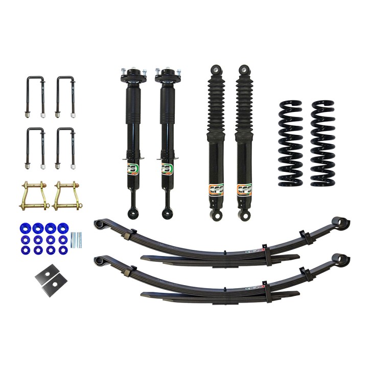 Kit Suspensie de Ridicare, EFS Elite HDT +40 mm, Toyota Hilux 2005 - 2016 - EDK.ro
