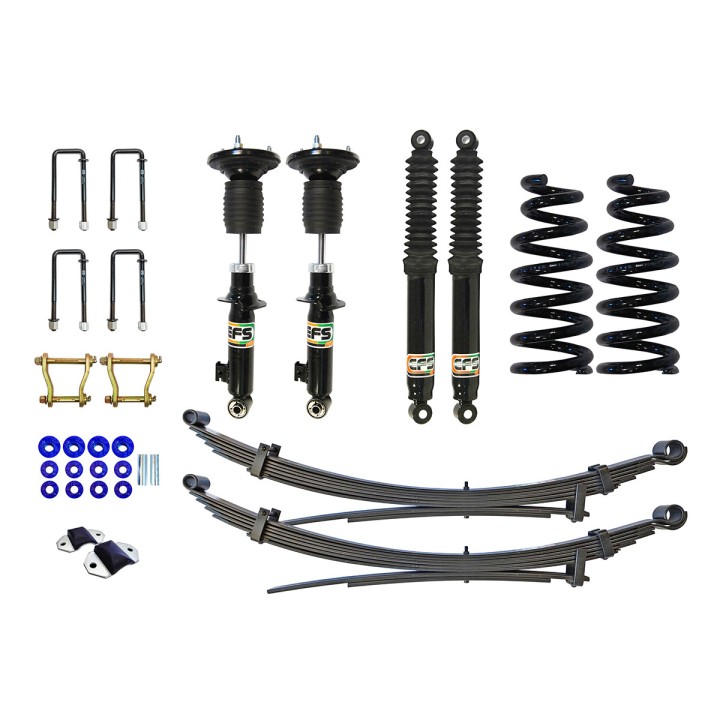 Suspension Lift Kit, EFS Elite HDT +30 mm, Mitsubishi L200 2019 - Present - EDK.ro
