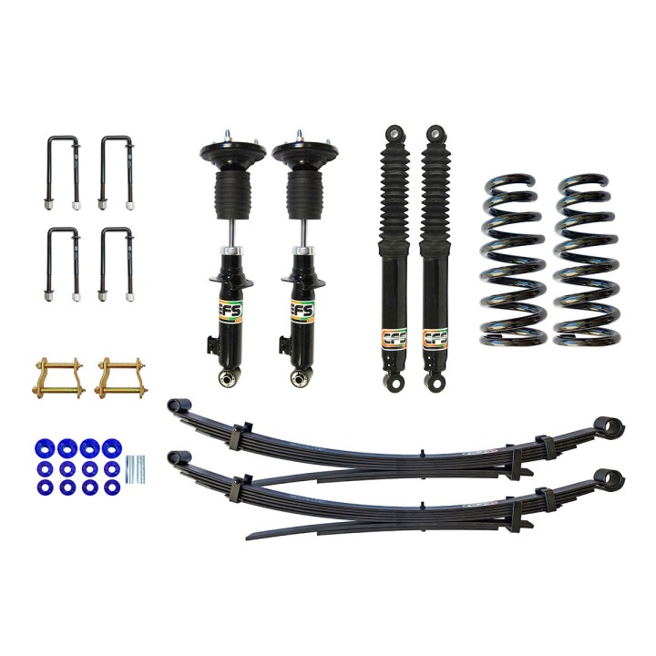 Kit Suspensie de Ridicare, EFS Elite HDT +30 mm, Mitsubishi L200 2006 - 2015 - EDK.ro