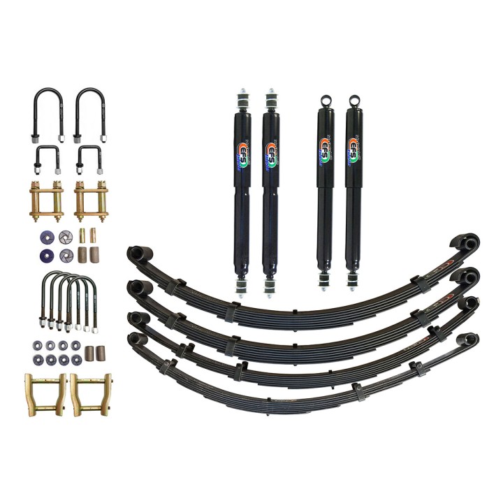 Suspension Lift Kit, EFS Elite HD +50 mm (Round Headlight 3 Doors), Nissan Patrol 1982 - 1998 - EDK.ro