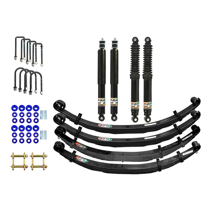 Suspension Lift Kit, EFS Elite HD +50 mm J60, Toyota Land Cruiser 1980 - 1985 - EDK.ro