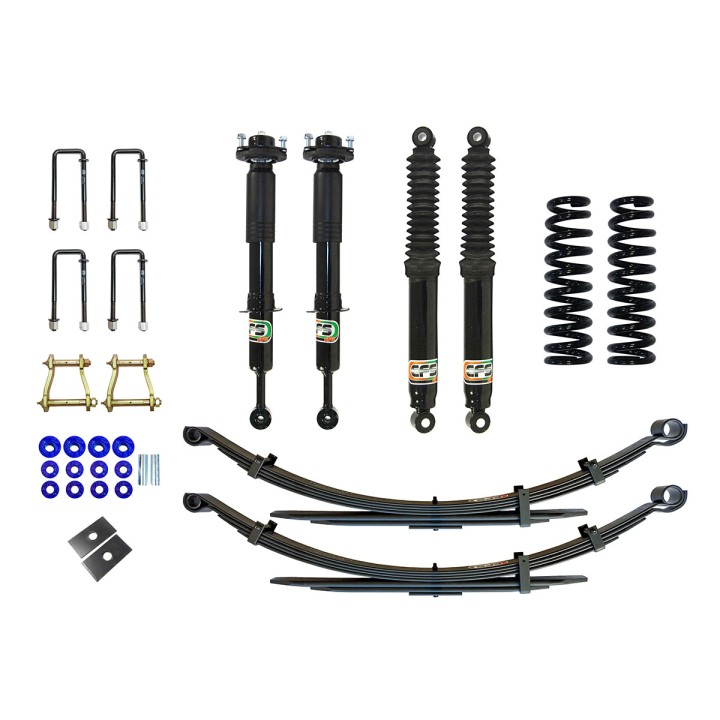 Suspension Lift Kit, EFS Elite HD +40 mm, Toyota Hilux 2005 - 2016 - EDK.ro