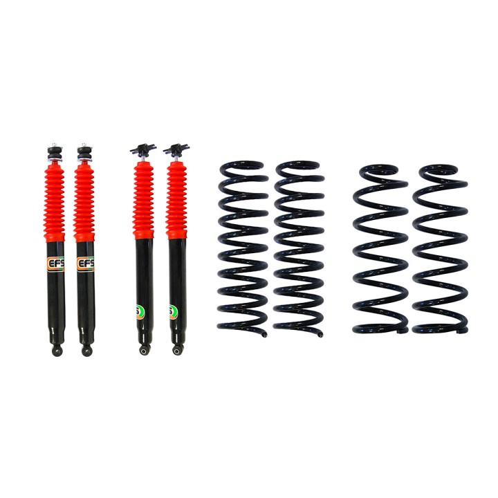 Kit Suspensie de Ridicare, EFS Elite +75 mm (5-Door Benzină) Jk, Jeep Wrangler 2007 - 2018 - EDK.ro