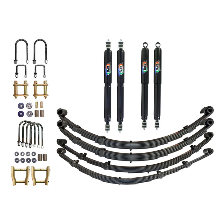 Suspension Lift Kit, EFS Elite +50 mm (Round Headlight 3 Doors), Nissan Patrol 1982 - 1998 - EDK.ro