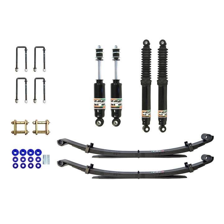 Suspension Lift Kit, EFS Elite +45 mm, Nissan Navara 2002 - 2005 - EDK.ro