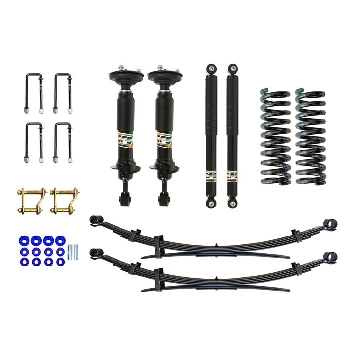 Reinforced Suspension Lift Kit, EFS Elite +30 mm (2.5 Engine), Nissan Navara 2005 - 2015 - EDK.ro