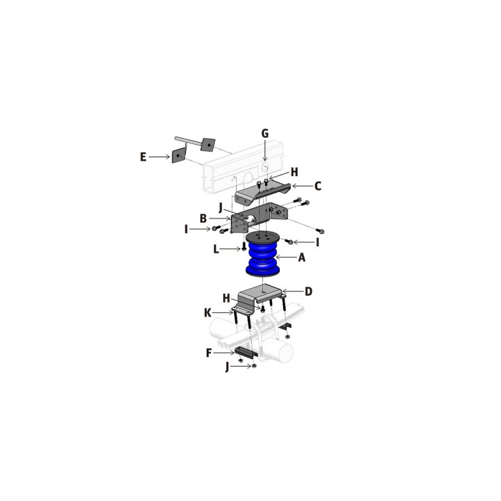 Arcuri Auxiliare SumoSprings Spate, SuperSprings REBEL (1361 kg), Ford F-150 - EDK.ro