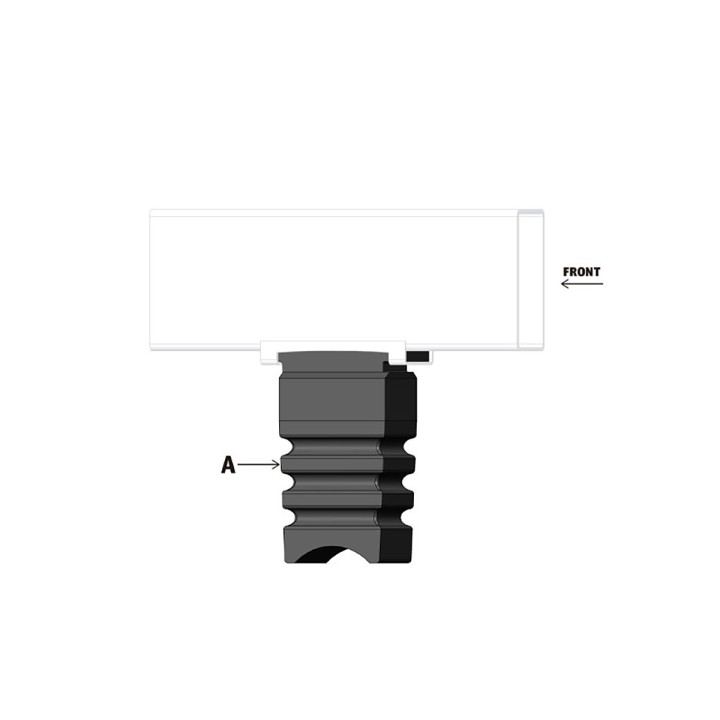 Rear SumoSprings Helper Springs, SuperSprings (408 kg single wheel 17cm), Mercedes-Benz Sprinter 1995 - 2018 - EDK.ro
