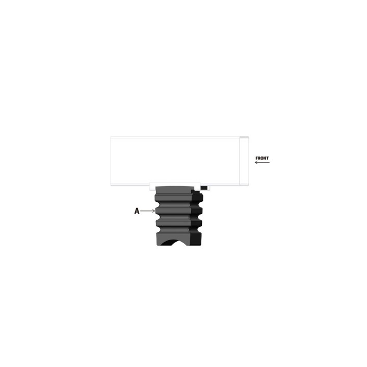 Rear SumoSprings Helper Springs, SuperSprings (408 kg single wheel 13cm), Mercedes-Benz Sprinter - EDK.ro