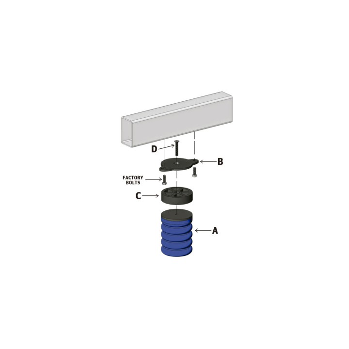 Arcuri Auxiliare SumoSprings Spate, SuperSprings (454 kg 50-100 mm lift), Jeep Cherokee 1984 - 2001 - EDK.ro