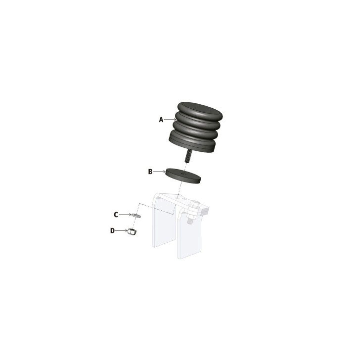 Front SumoSprings Helper Springs, SuperSprings (635 kg), Mercedes-Benz Sprinter - EDK.ro