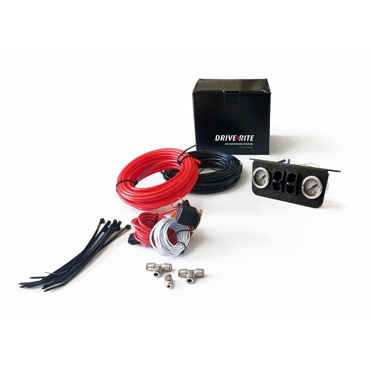 Compressor Kit with Dual Panel, Drive-Rite 2 Gauges (Universal) - EDK.ro