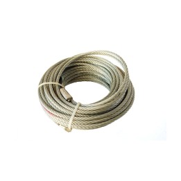 Cablu Metalic pentru Troliu, T-Max Ø9.2 mm X 28.5m fără Cârlig) - EDK.ro