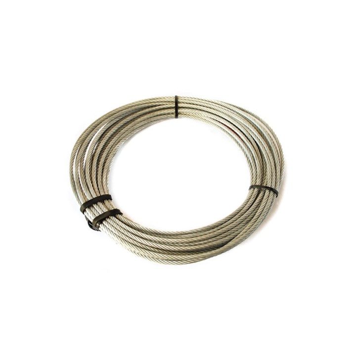 Cablu Metalic pentru Troliu, T-Max Ø8.2 mm X 28.5m fără Cârlig) - EDK.ro