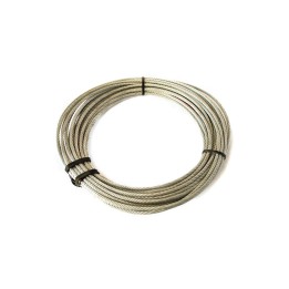 Winch Wire Rope, T-Max Ø7.2 mm X 24m (Without Hook) - EDK.ro