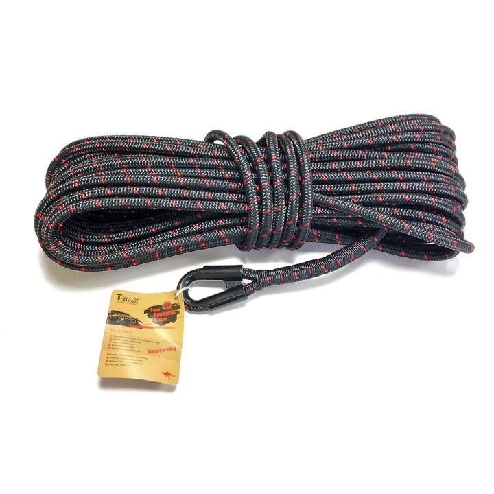 Winch Synthetic Rope, T-Max Series Ø13.2 mm X 25m (Without Hook) for 15.500lb Winches) - EDK.ro