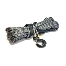 Frânghie Sintetică pentru Troliu, T-Max Ø9.4 mm X 28m 17.600lb pentru 9.500lb Winches) - EDK.ro