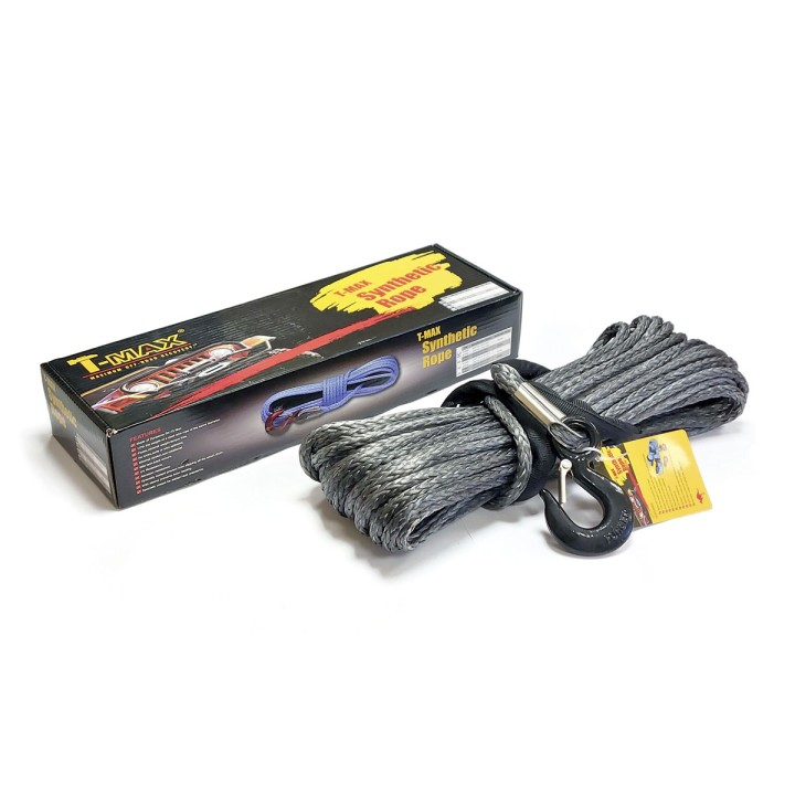 Winch Synthetic Rope, T-Max Ø9.4 mm X 28m 17.600lb for 9.500lb Winches) - EDK.ro