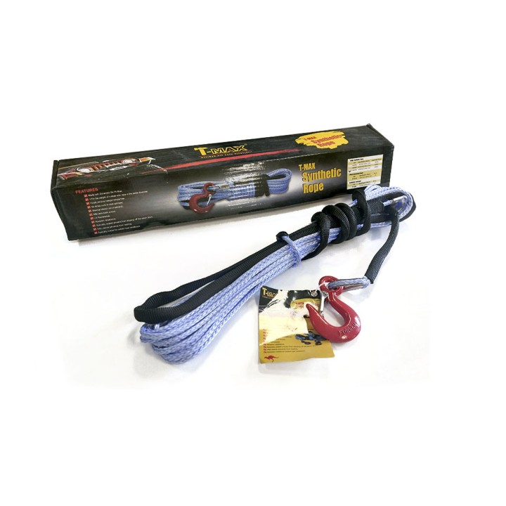 Winch Synthetic Rope, T-Max Ø5.5 mm X 15m 5.600lb for 3.500lb Winches) - EDK.ro