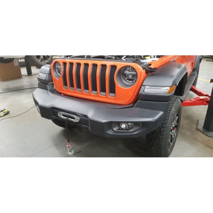 Winch Mounting Plate, Otros Fabricantes, Jeep Wrangler 2018 - 2023 - EDK.ro