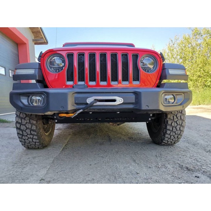 Winch Mounting Plate, Otros Fabricantes, Jeep Wrangler 2018 - 2023 - EDK.ro