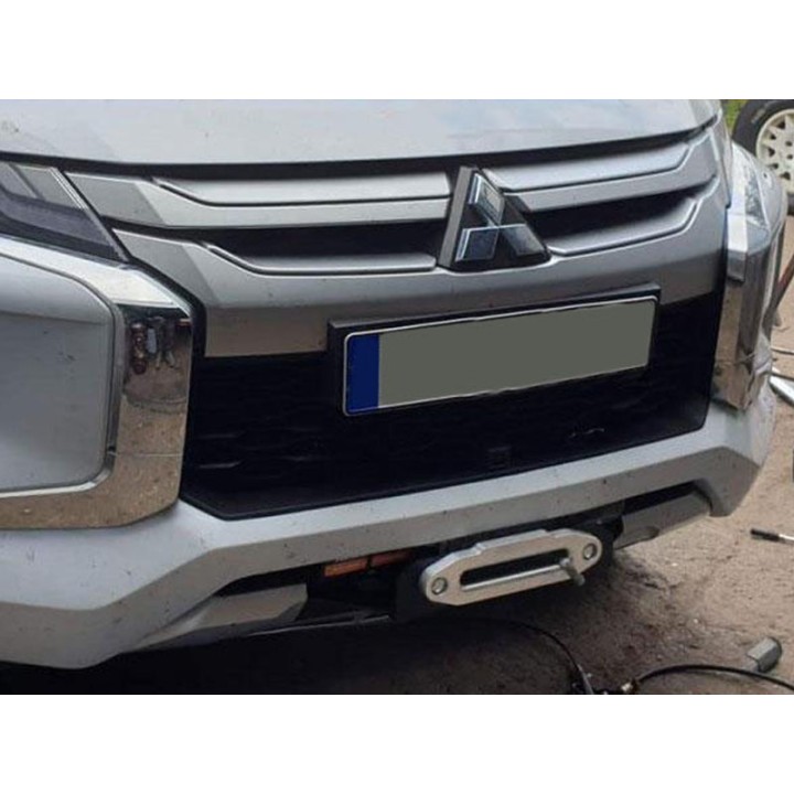 Placă de Montare Troliu, Four Wheeler Original Bumper, Fiat Fullback, Mitsubishi L200 2015 - 2019 - EDK.ro