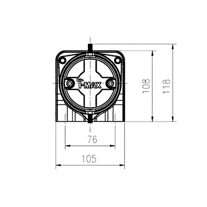 Cablu Metalic pentru Troliu, T-Max Winch ATW-2500 12V 1135 kg - EDK.ro