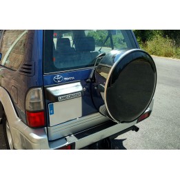 Husă Roată, Otros Fabricantes Oțel Spare cu Plate (265-65-R17 Compatible), Culoare Inox - EDK.ro