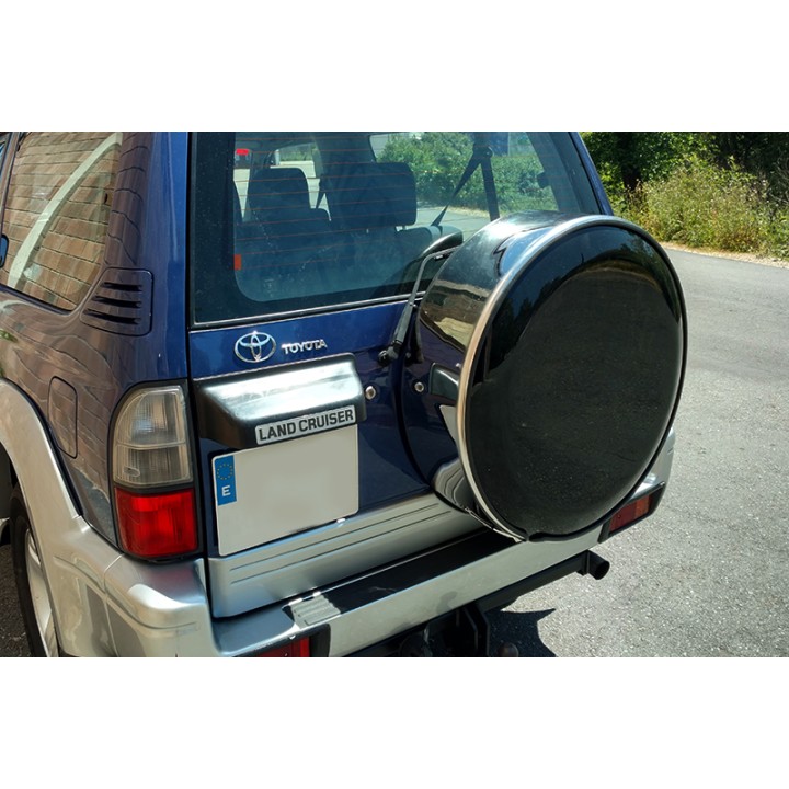 Husă Roată, Otros Fabricantes Oțel Spare cu Plate (265-65-R17 Compatible), Culoare Inox - EDK.ro