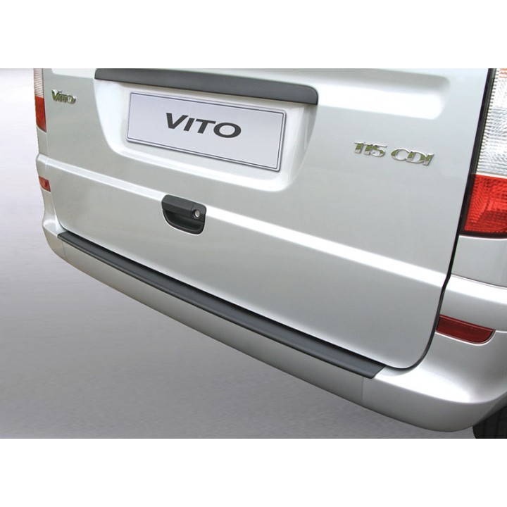 Rear Guard, Otros Fabricantes ABS, Color Black, Mercedes-Benz Vito 2003 - 2014 - EDK.ro