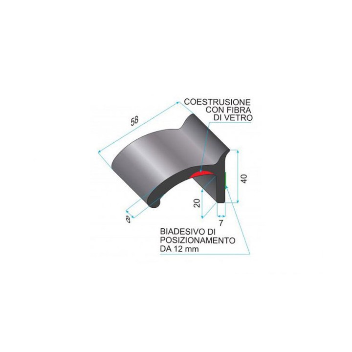 Lamele Universale FW 2x50mm/1.5m (Montare Orizontală cu Șuruburi), Otros Fabricantes - EDK.ro