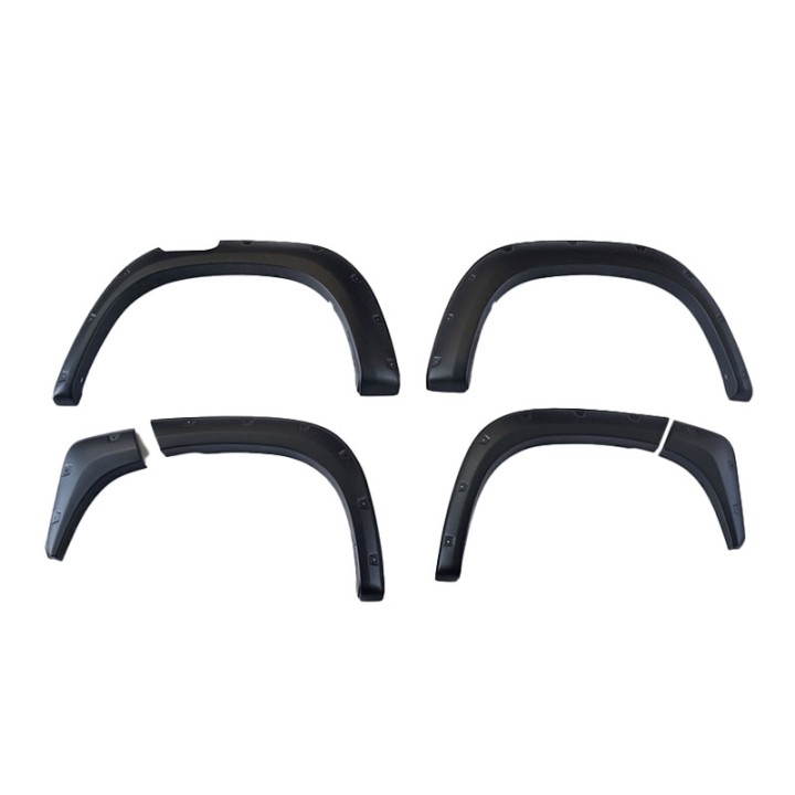 Fender Flares, Otros Fabricantes ABS XXL +45 mm Triton (6 Pcs-black), Mitsubishi L200 2019 - Present - EDK.ro