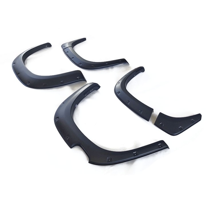 Extensii Aripi, Otros Fabricantes ABS XXL +45 mm Triton (6 Buc-black), Mitsubishi L200 2019 - 2024 - EDK.ro