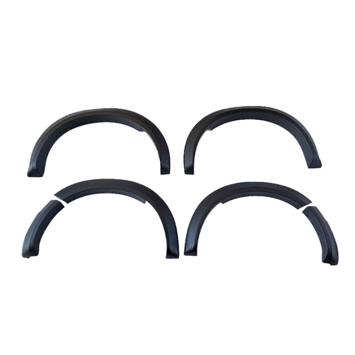 Fender Flares, Otros Fabricantes ABS Raptor Style +45 mm (6 Pcs-black), Ford Ranger 2023 - Present - EDK.ro