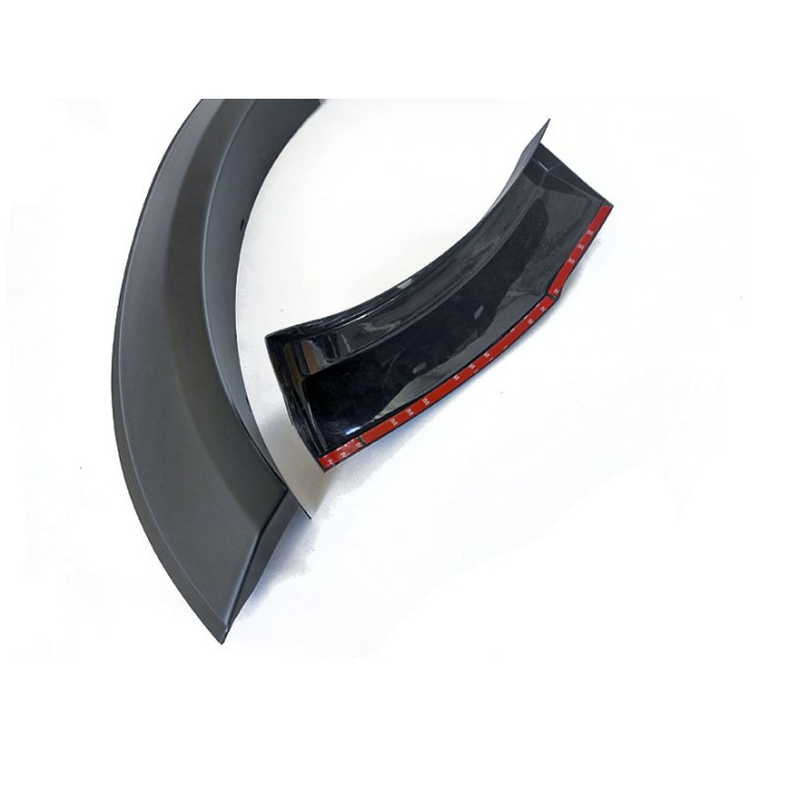 Fender Flares, Otros Fabricantes ABS Raptor Style +45 mm (6 Pcs-black), Ford Ranger 2023 - Present - EDK.ro