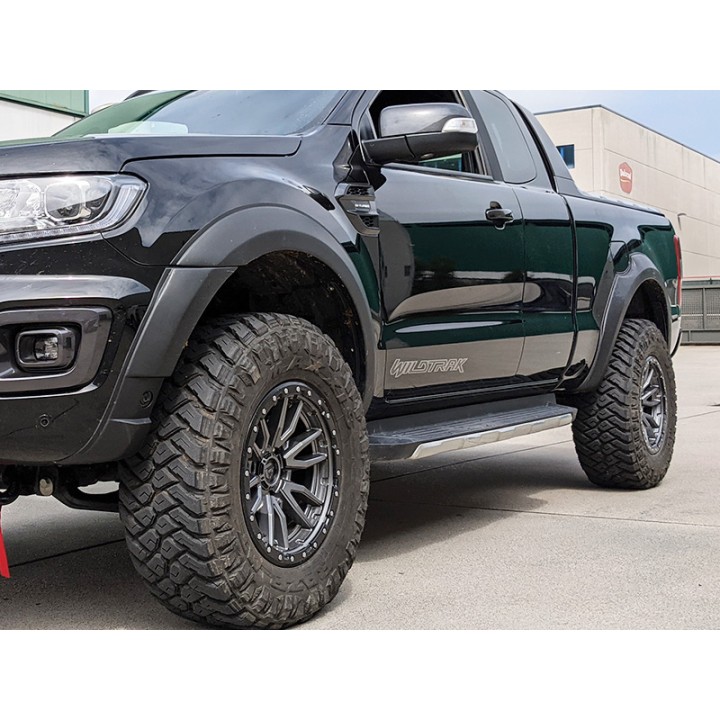 Fender Flares, Otros Fabricantes ABS Raptor Style +45 mm Ranger (6 Pcs-black) - EDK.ro
