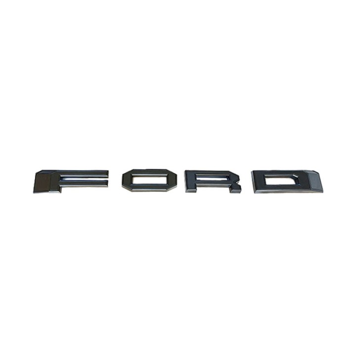 Grilă Față, Otros Fabricantes Față ABS W/ Letters, Culoare Negru, Ford Ranger 2012 - 2016 - EDK.ro