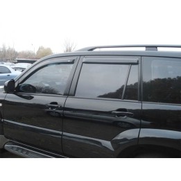 Wind Deflectors Set of 4, Otros Fabricantes Adhesive), Toyota Land Cruiser 2003 - 2009 - EDK.ro