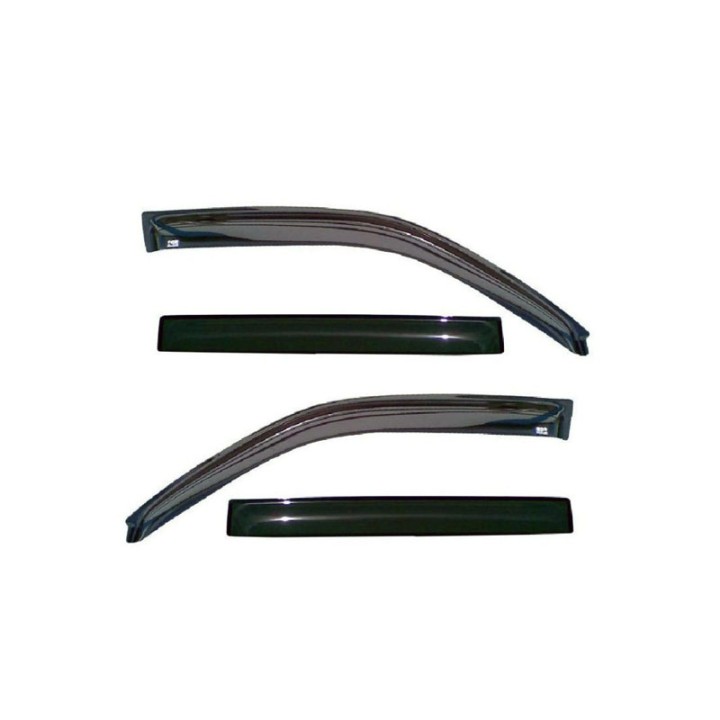 Wind Deflectors Set of 4, Otros Fabricantes Adhesive), Toyota Land Cruiser 2003 - 2009 - EDK.ro