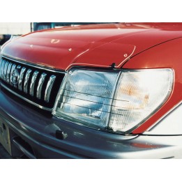 Headlight Acrylic Protection, Otros Fabricantes Acrylic headlight protector Toyota Landcruiser J90 1996 2003 - EDK.ro