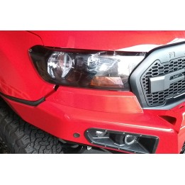 Headlight Acrylic Protection, Otros Fabricantes Acrylic headlight protector tinted, Ford Ranger Raptor 2012 - 2022 - EDK.ro