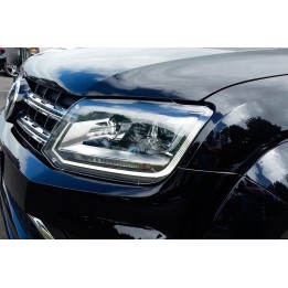 Headlight Acrylic Protection, Otros Fabricantes Acrylic headlight protector for Volkswagen Amarok 2016+ for halogen headlights -