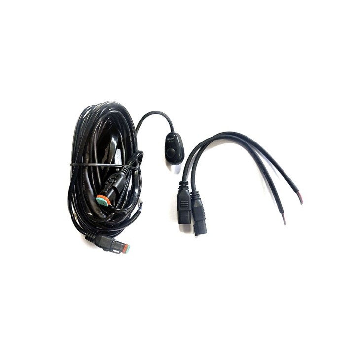 Wiring Extension, Otros Fabricantes Kit with Relay Switch 12V 40A 3m for WLC202 Lights - EDK.ro