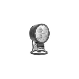 LED Work Light, Wesem LED 1500 lm Ø87 IP69K 12–24 V 18 W with 0.5 m Cable (35° Medium Beam) - EDK.ro