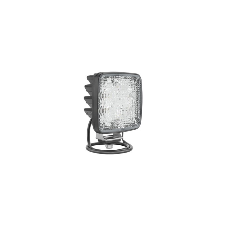 Wiring Extension, Wesem LED Work and Reversing Lamp 1600 lm 105x105 IP69K 12/24 V 22 W with (50° Wide Beam) - EDK.ro