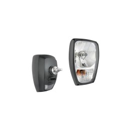 Piesă de Schimb Troliu, Wesem FF 12V H4 Multifunction Lamp IP66 cu AMP Superseal (Vertical) - EDK.ro