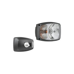 Winch Spare Part, Wesem FF 12V H4 Multifunction Lamp IP66 with AMP Superseal (Right) - EDK.ro