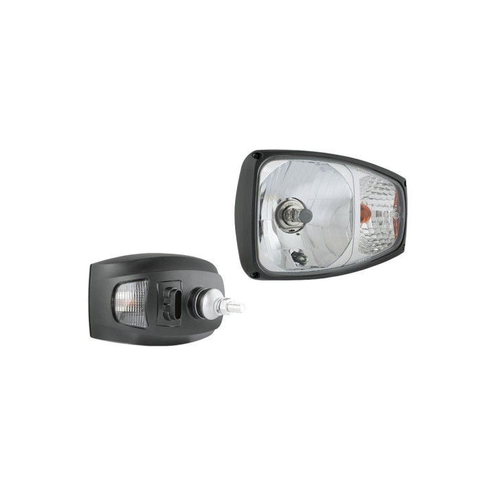 Piesă de Schimb Troliu, Wesem FF 12V H4 Multifunction Lamp IP66 cu AMP Superseal (Left) - EDK.ro