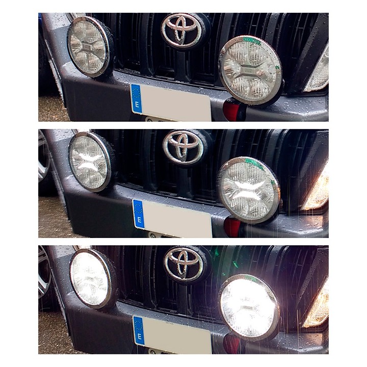 Driving Light, Wesem FERVOR Ø220 LED CE RM25, Color Chrome - EDK.ro