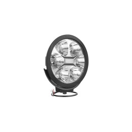 Far Auxiliar, Wesem FERVOR Ø220 LED CE RM25, Culoare Negru - EDK.ro